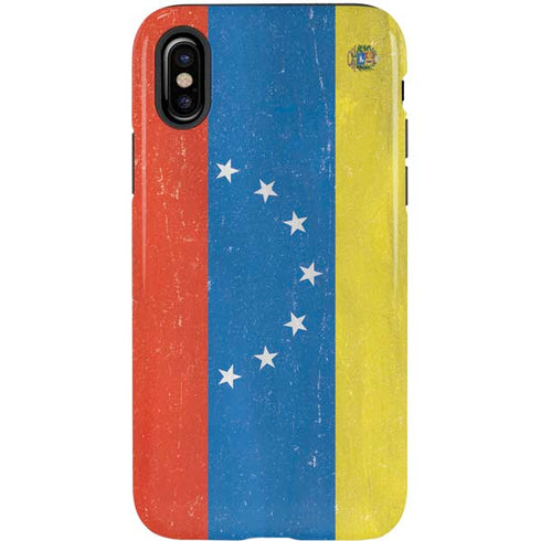Venezuela Flag Distressed iPhone X Pro Case